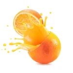 orangen-saft-weißem-Hintergrund